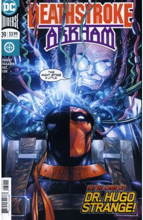 Deathstroke (3rd Series) 39 published by DC with cover art by Tyler Kirkham