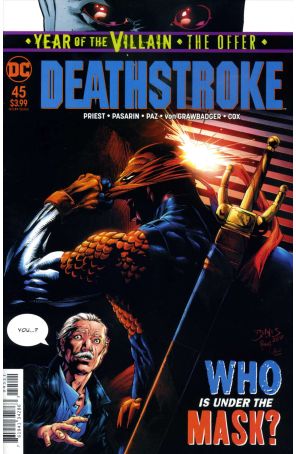 Deathstroke (3rd Series) 45 published by DC with cover art by Ed Benes
