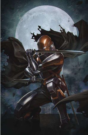 Deathstroke (3rd Series) 47A published by DC with cover art by Skan