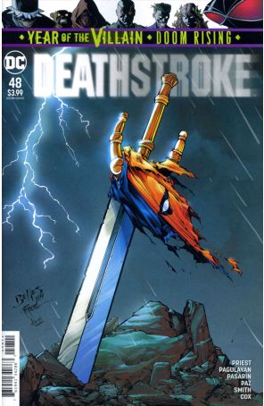 Deathstroke (3rd Series) 48 published by DC with cover art by Ed Benes