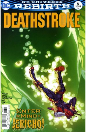 Deathstroke (3rd Series) 6 published by DC with cover art by Aco