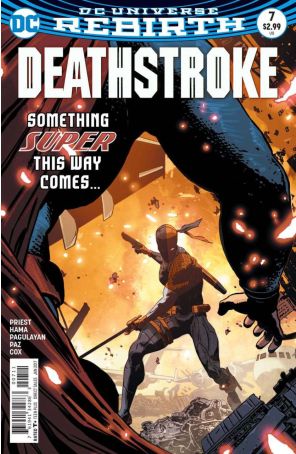 Deathstroke (3rd Series) 7 published by DC with cover art by Aco