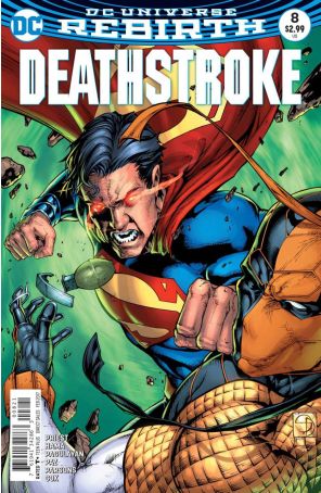 Deathstroke (3rd Series) 8A published by DC with cover art by Shane Davis