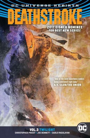 Deathstroke (3rd Series) TPB 3 published by DC with cover art by Bill Sienkiewicz