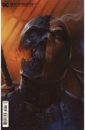 Deathstroke Inc. 1A published by DC with cover art by Francesco Mattina