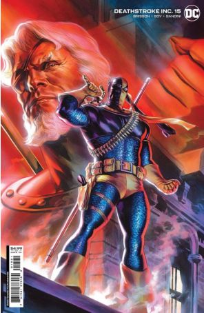 Deathstroke Inc. 15A published by DC with cover art by Felipe Massafera