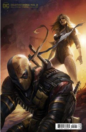 Deathstroke Inc. 2A published by DC with cover art by Francesco Mattina