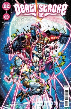 Deathstroke Inc. 2 published by DC with cover art by Howard Porter
