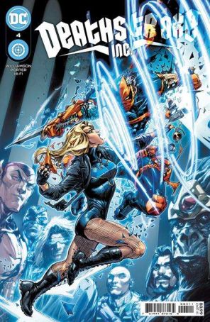 Deathstroke Inc. 4 published by DC with cover art by Howard Porter