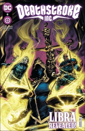 Deathstroke Inc. 5 published by DC with cover art by Howard Porter