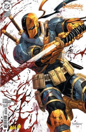 Deathstroke the Terminator (2nd Series) 2C published by DC with cover art by Tyler Kirkham