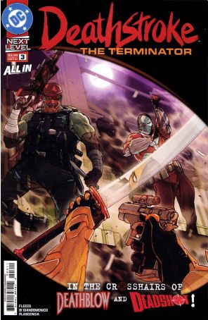Deathstroke the Terminator (2nd Series) 3A published by DC with cover art by Carmine Di Giandomenico