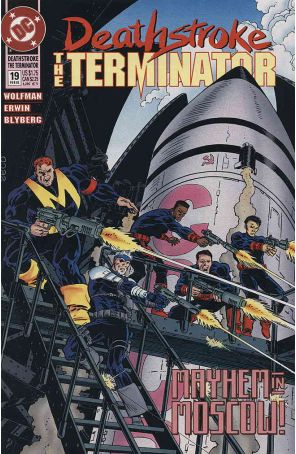 Deathstroke the Terminator 19 published by DC with cover art by Mike Zeck