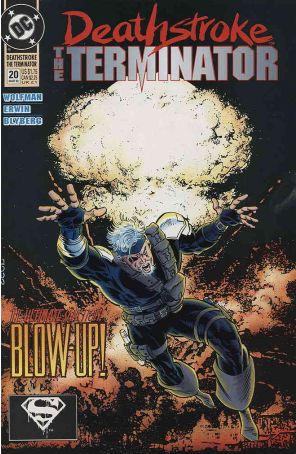 Deathstroke the Terminator 20 published by DC with cover art by Mike Zeck