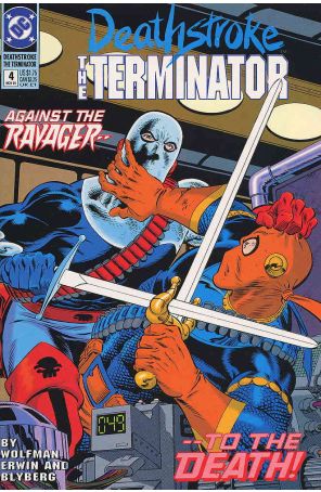 Deathstroke the Terminator 4 published by DC with cover art by Mike Zeck
