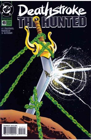 Deathstroke the Terminator 45 published by DC with cover art by Scott McDaniel