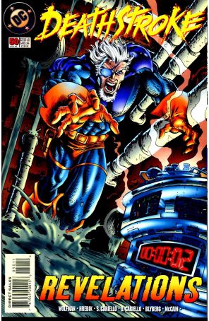 Deathstroke the Terminator 50 published by DC with cover art by Sergio Cariello