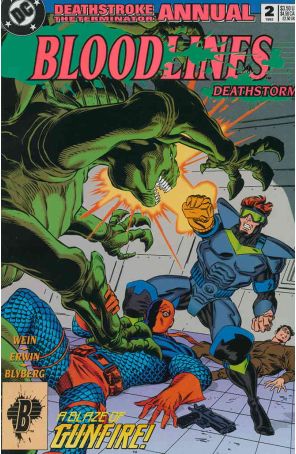 Deathstroke the Terminator Annual 2 published by DC