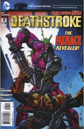 Deathstroke 7 published by DC with cover art by Simon Bisley