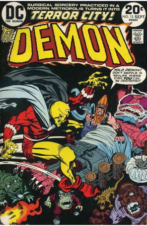 Demon (1st Series) 12 published by DC with cover art by Jack Kirby
