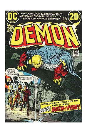 Demon (1st Series) 2 published by DC with cover art by Jack Kirby