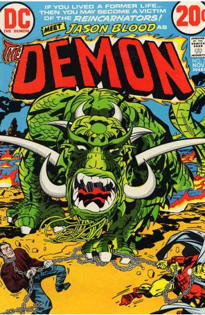 Demon (1st Series) 3 published by DC with cover art by Jack Kirby
