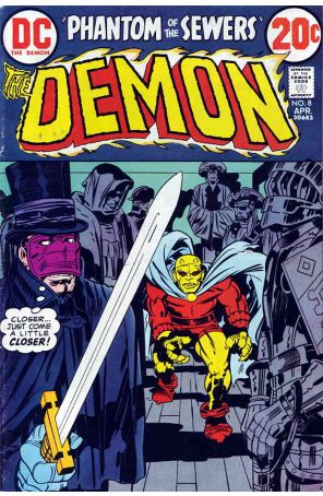 Demon (1st Series) 8 published by DC with cover art by Jack Kirby