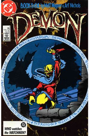 Demon (2nd Series) 1 published by DC with cover art by Matt Wagner