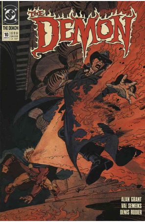 Demon (3rd Series) 10 published by DC with cover art by Val Semeiks