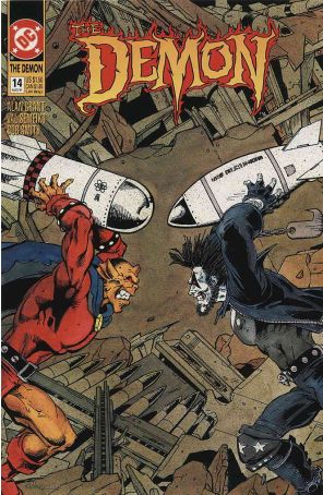 Demon (3rd Series) 14 published by DC with cover art by Val Semeiks