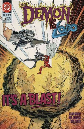 Demon (3rd Series) 15 published by DC with cover art by Val Semeiks