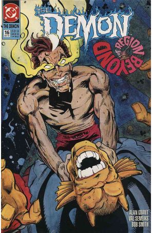 Demon (3rd Series) 16 published by DC with cover art by Val Semeiks