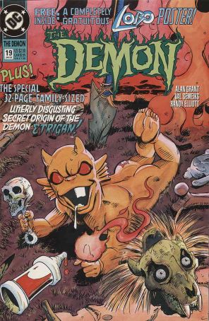 Demon (3rd Series) 19 published by DC with cover art by Val Semeiks