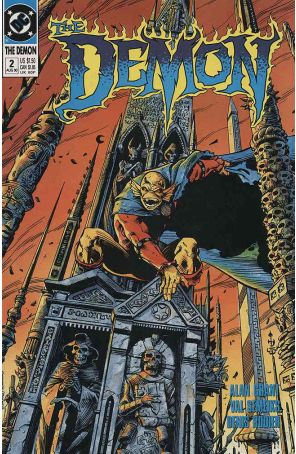 Demon (3rd Series) 2 published by DC with cover art by Val Semeiks