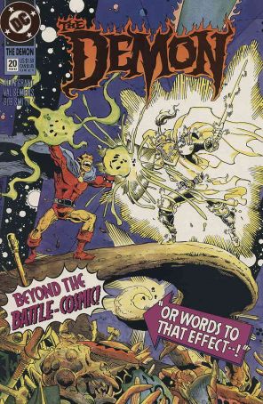 Demon (3rd Series) 20 published by DC with cover art by Val Semeiks