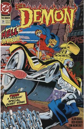 Demon (3rd Series) 31 published by DC with cover art by Val Semeiks
