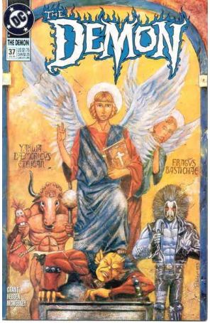 Demon (3rd Series) 37 published by DC with cover art by Denis Rodier