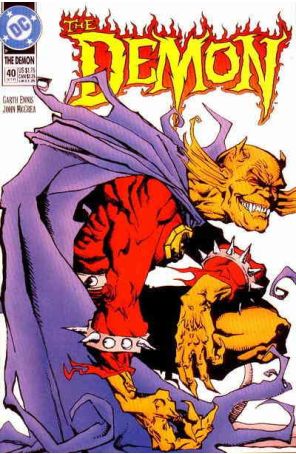 Demon (3rd Series) 40 published by DC with cover art by John McCrea