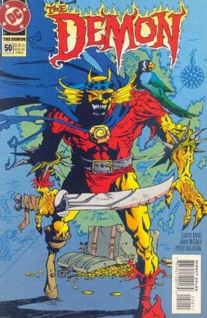 Demon (3rd Series) 50 published by DC with cover art by John McCrea