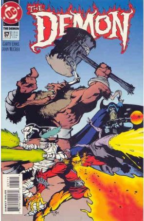 Demon (3rd Series) 57 published by DC with cover art by John McCrea