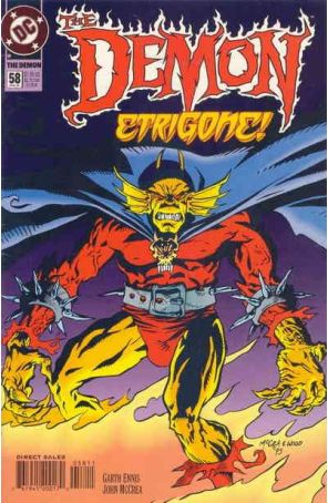 Demon (3rd Series) 58 published by DC with cover art by John McCrea