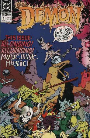 Demon (3rd Series) 6 published by DC with cover art by Val Semeiks