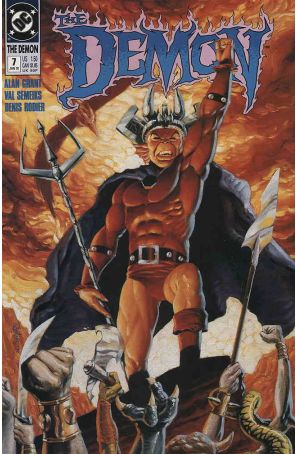 Demon (3rd Series) 7 published by DC with cover art by Denis Rodier