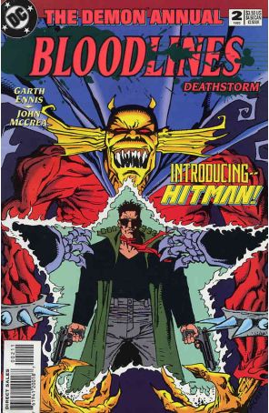 Demon (3rd Series) Annual 2 published by DC with cover art by John McCrea