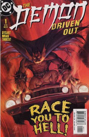 Demon: Driven Out 1 published by DC with cover art by Jo Chen