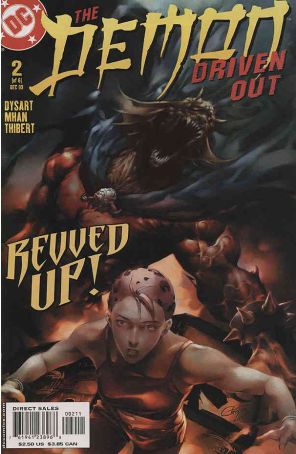 Demon: Driven Out 2 published by DC with cover art by Christina Chen