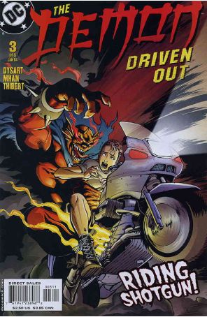 Demon: Driven Out 3 published by DC with cover art by Pop Mhan
