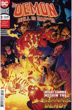 Demon: Hell Is Earth 3 published by DC with cover art by Brad Walker