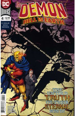 Demon: Hell Is Earth 4 published by DC with cover art by Brad Walker
