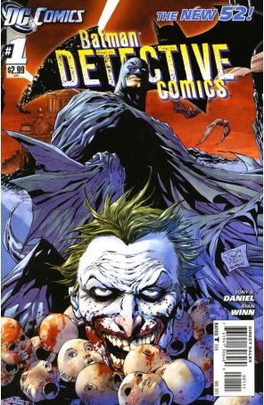 Detective Comics (2nd Series) 1 published by DC with cover art by Tony Daniel